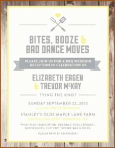 Informal Funny Wedding Invitation Wording