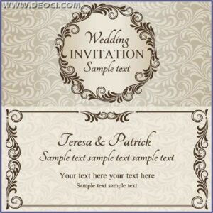 Invitation Cards Templates Free