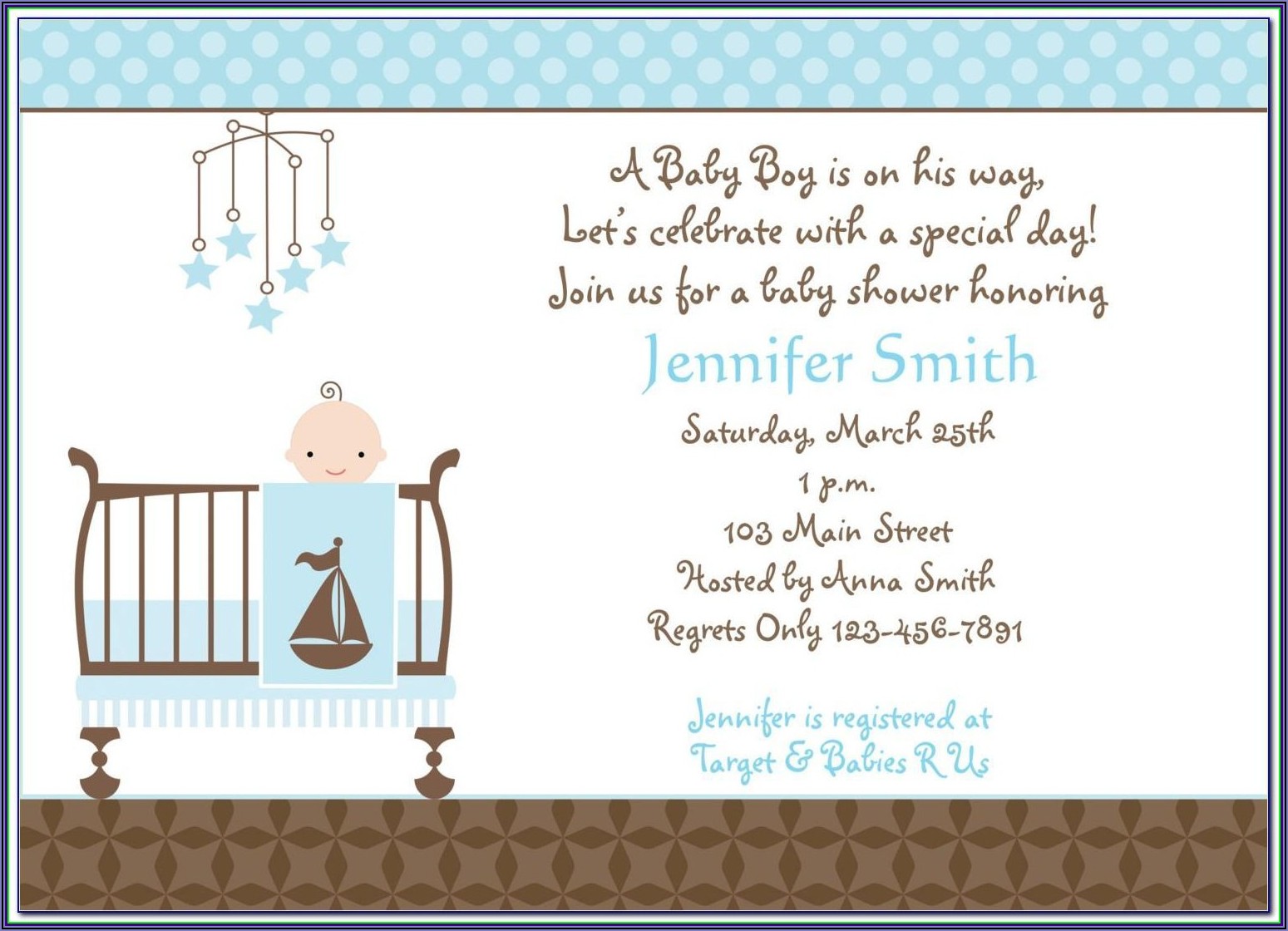 Lion King Baby Shower Invitations Templates