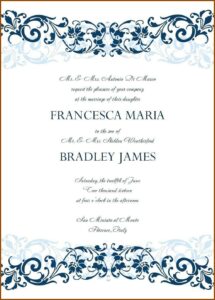 Lunch Invitation Template Word