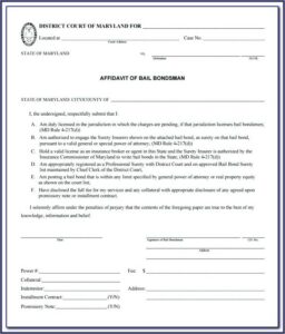 Magistrates Court Affidavit Template