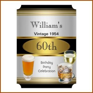 Male 60th Birthday Invitation Ideas