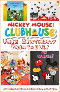Mickey Mouse Clubhouse Party Invitations Free Template