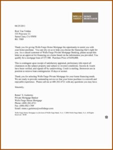 Mortgage Pre Qualification Letter Template