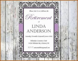 Office Luncheon Invitation Template