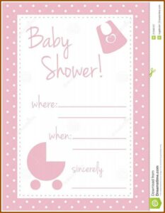 Online Baby Shower Invitation Card Maker With Photo