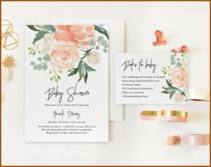 Online Baby Shower Invitation Template