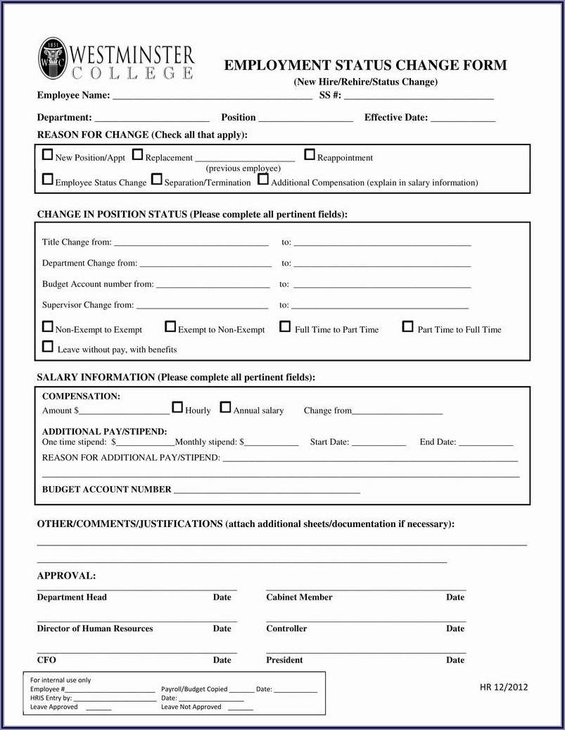 Payroll Deduction Authorization Form Template