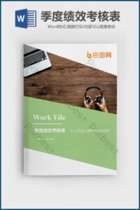 Performance Appraisal Template Word