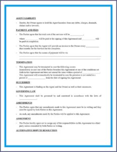 Property Management Agreement Template Ontario