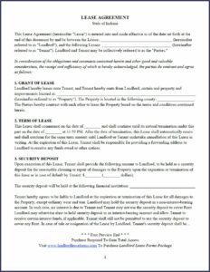 Property Management Agreement Template Word
