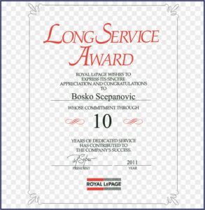 Recognition Of Service Certificate Template