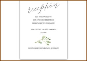 Rehearsal Dinner Invitation Samples