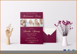 Retirement Party Invitation Template Word