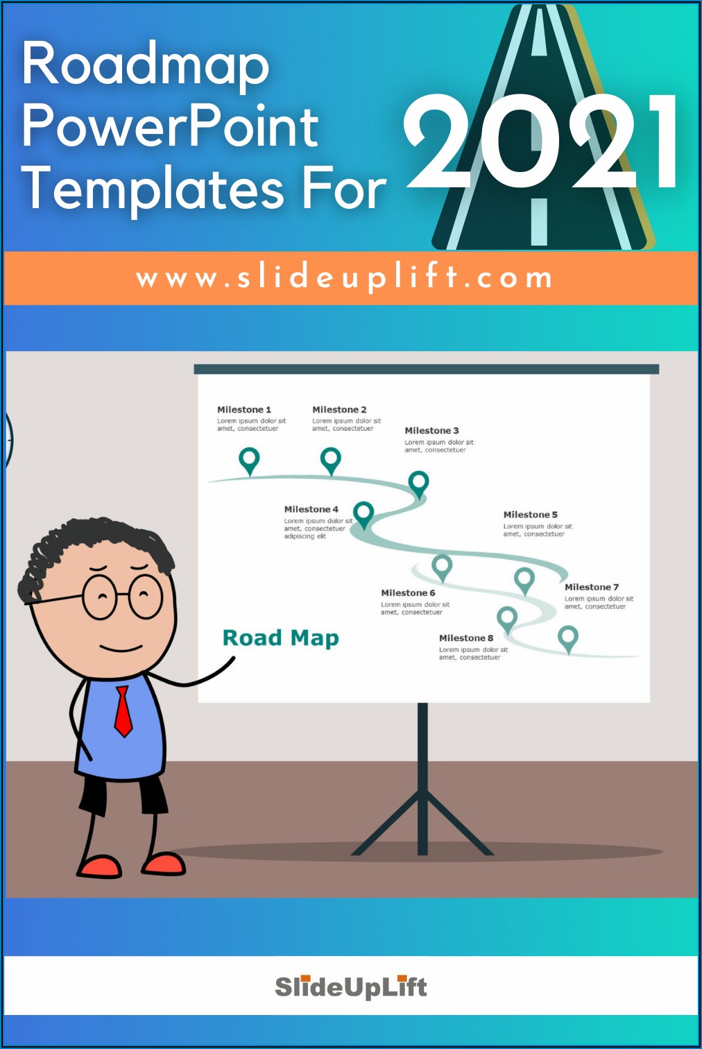 Roadmap Templates For Powerpoint Free
