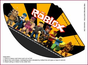 Roblox Birthday Invitation Free