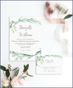 Rustic Wedding Invitations Templates