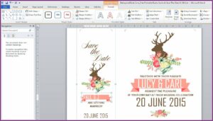 Rustic Wedding Invite Template Free