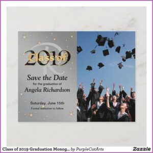 Save The Date Graduation Invitation