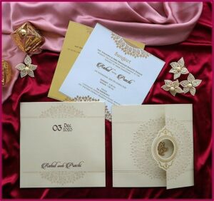 Simple And Elegant Wedding Cards
