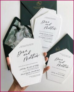 Simple But Classy Wedding Invitations
