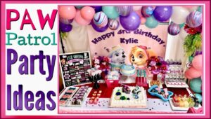 Skye Paw Patrol Birthday Party