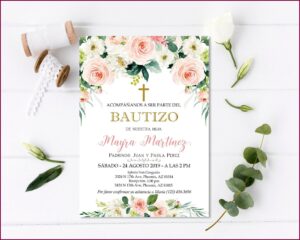 Spanish Baptism Invitation Wording Samples