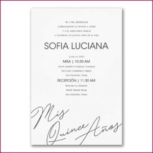 Spanish Invitation Wording For Birthdays