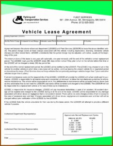 Standard Lease Agreement Template South Africa