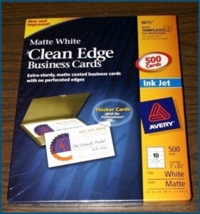 Staples Brand Business Cards Template