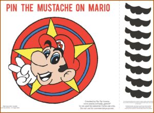 Super Mario Bros Birthday Invitations Free