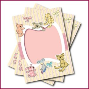Teddy Bear Party Invitations Templates