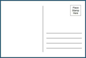 Template For 4x6 Postcard