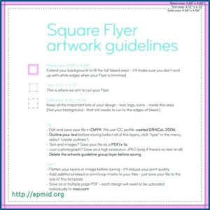 Template For Postcard Size