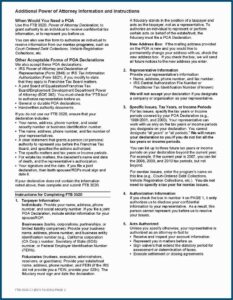 Template For Power Of Attorney Letter