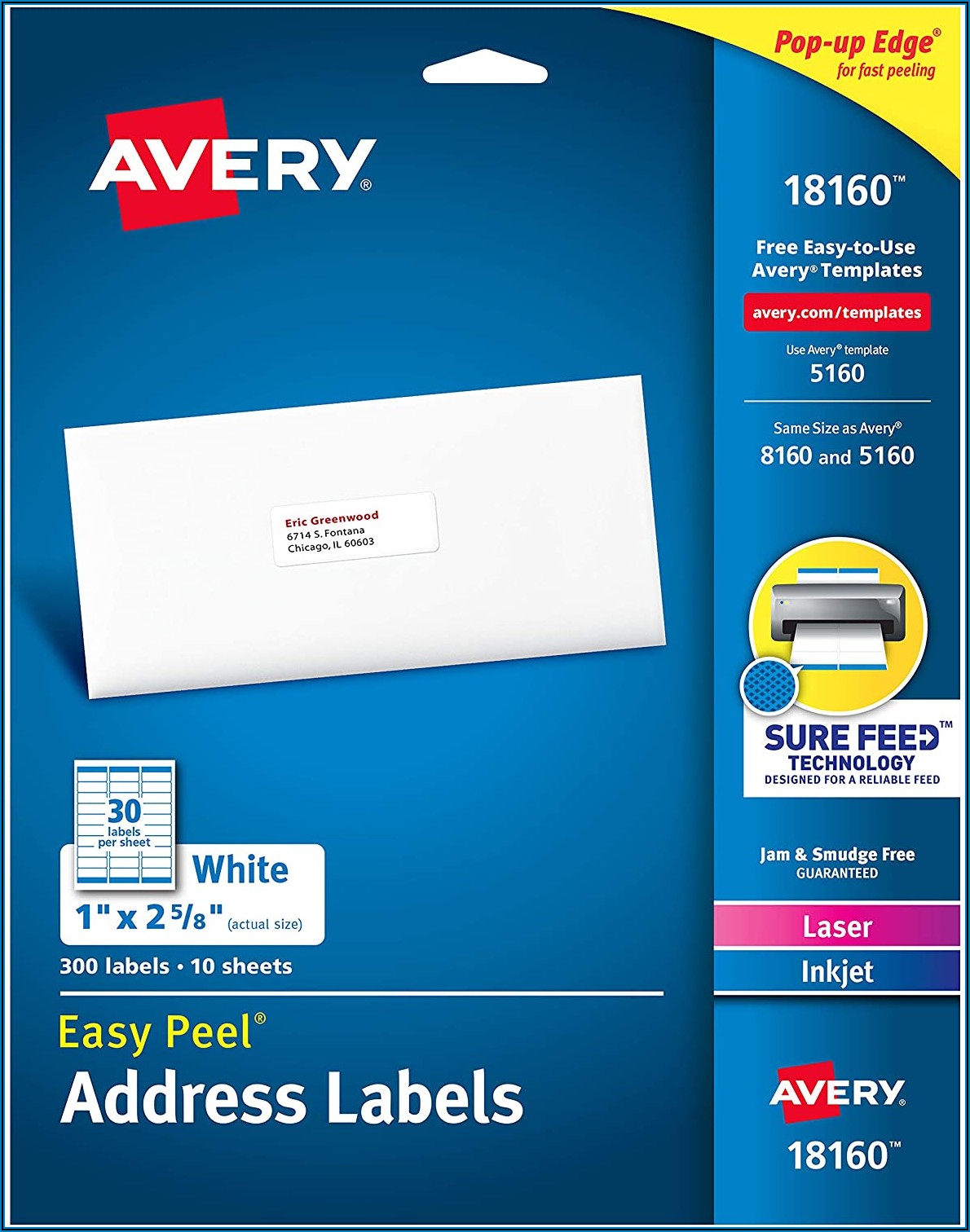 Templates For Avery Labels 8160