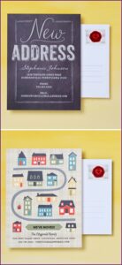 Tiny Prints Moving Announcements