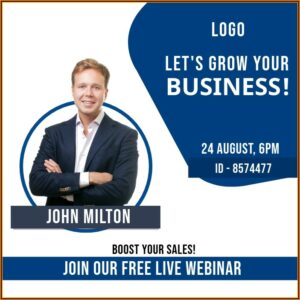 Webinar Invitation Template Free