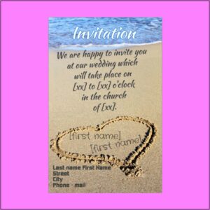 Wedding Announcement Template Free