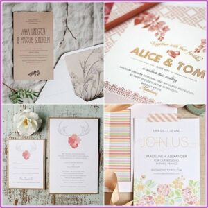 Wedding Shower Invite Template Free