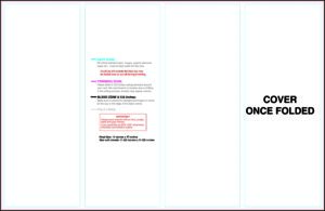 11x17 Half Fold Brochure Template Indesign