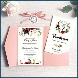 A7 Pocket Invitations Diy