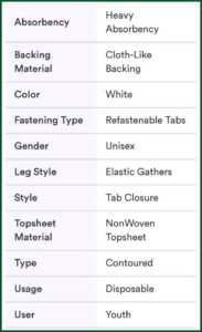 Abri Form Junior Diapers