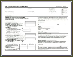 Aia Change Order Form Free