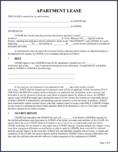 Apartment Lease Contract Sample Philippines