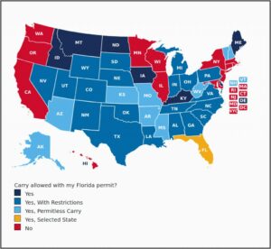 Arizona Ccw Reciprocity Map 2019