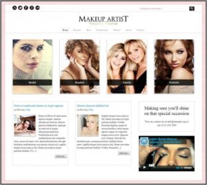 Artist Portfolio Website Templates