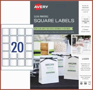 Avery File Folder Template 6466