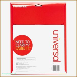 Avery File Folder Templates 5266