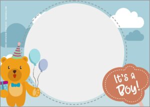Baby Shower Invitation Templates For Boy Free